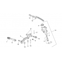Rear master cylinder