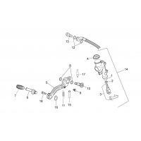 Rear master cylinder