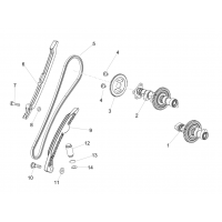 Rear cylinder timing system