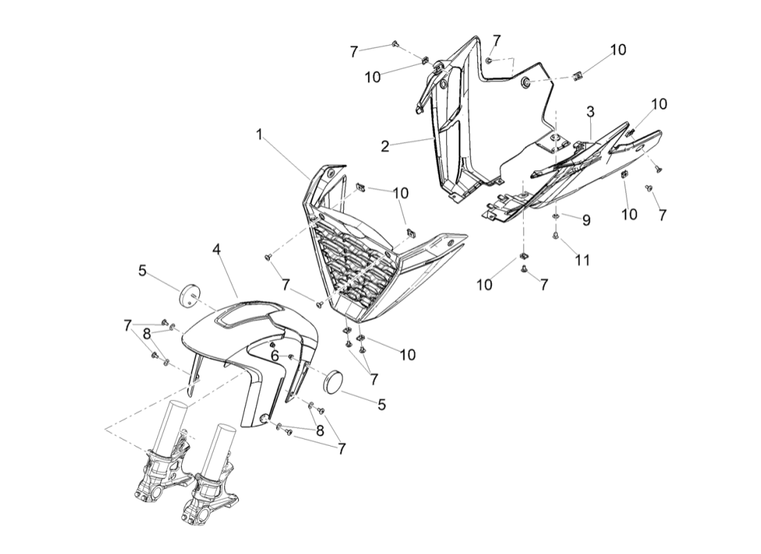 FRONT MUDGUARD-PILLAR