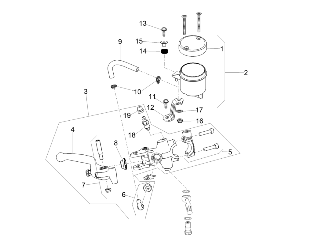 FRONT MASTER CILINDER