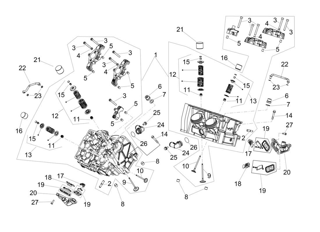 CYLINDER HEAD - VALVES